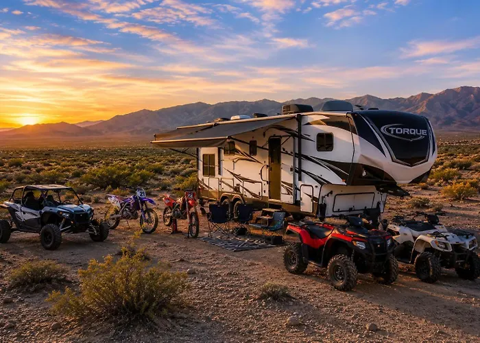 Campsite Rv Dry Near Arizona Dunes Salome